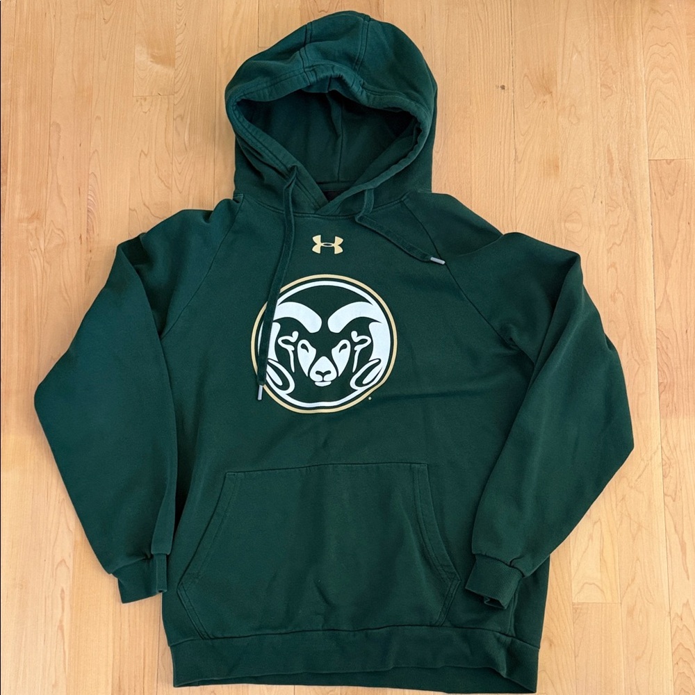 Under Armour Colorado State Rams Dark Green Men's Hoodie
